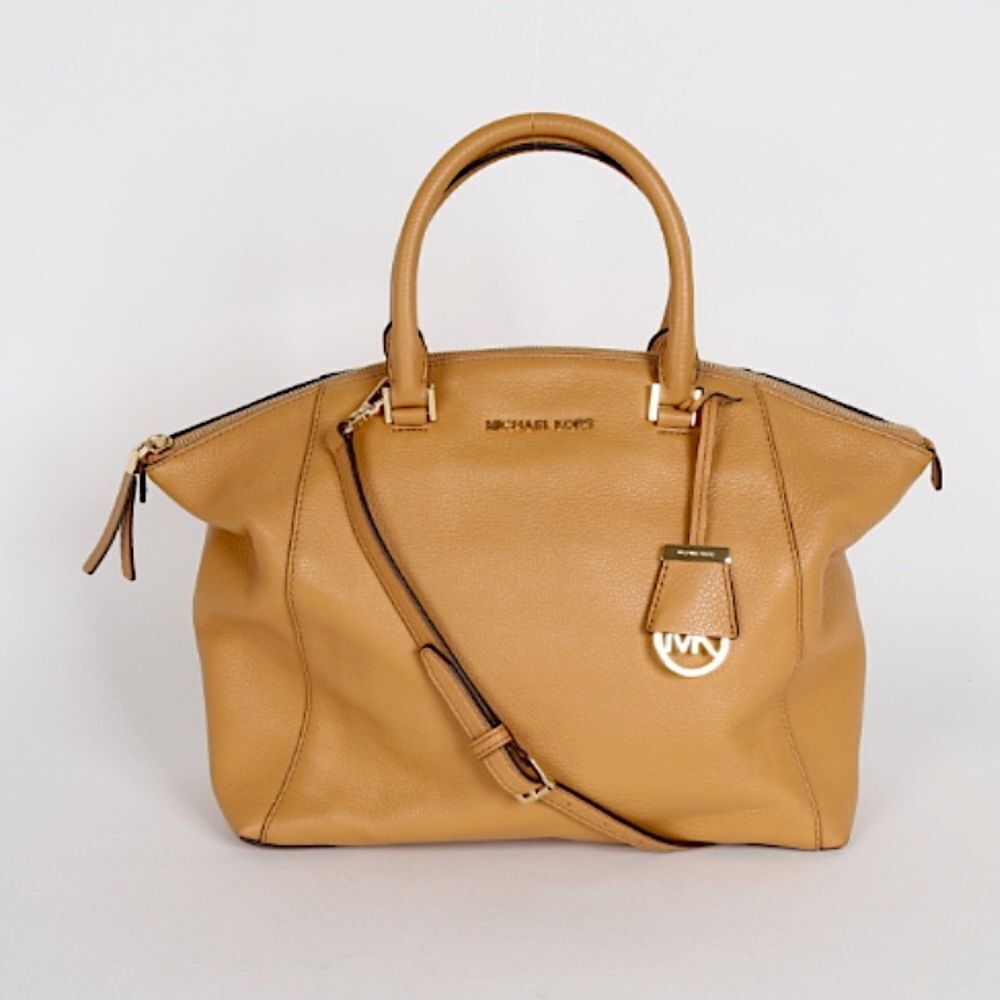 Michael kors Riley satchel in color camel